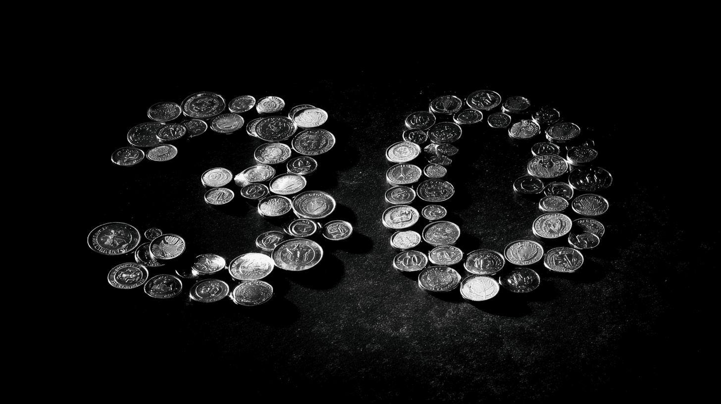 Stack of coins symbolising the back-payment for an unregistered cleaner