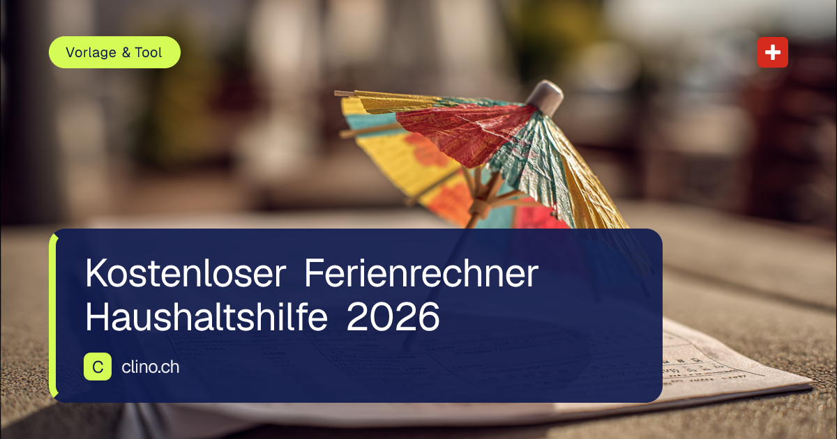 Fabelhafte Haushaltshilfe Kosten Rechner Bild